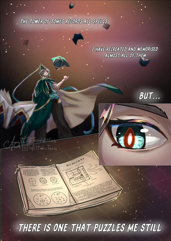 Tower of Tomes comic Tower of Tomes comic