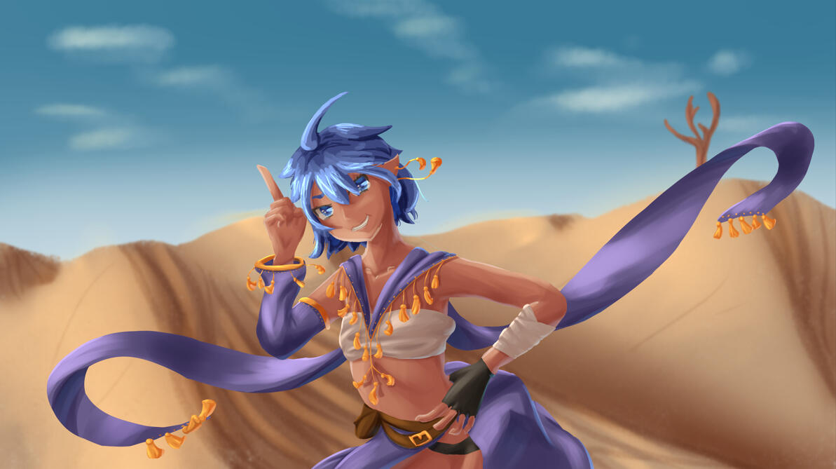 No lineart Thief Girl