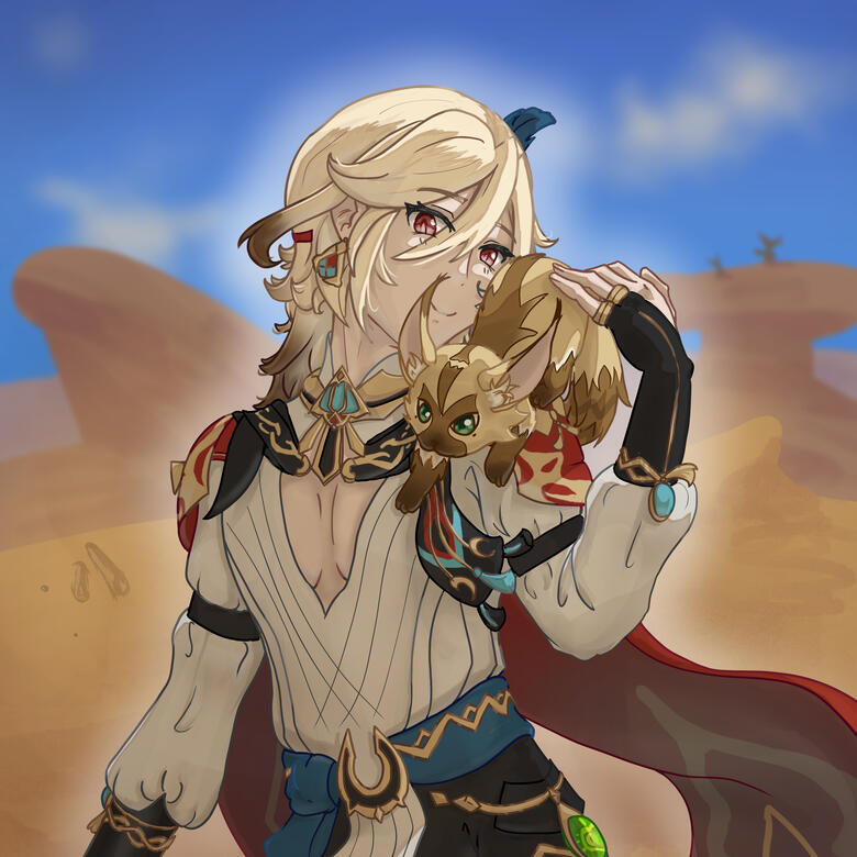 Kaveh and the desert fox