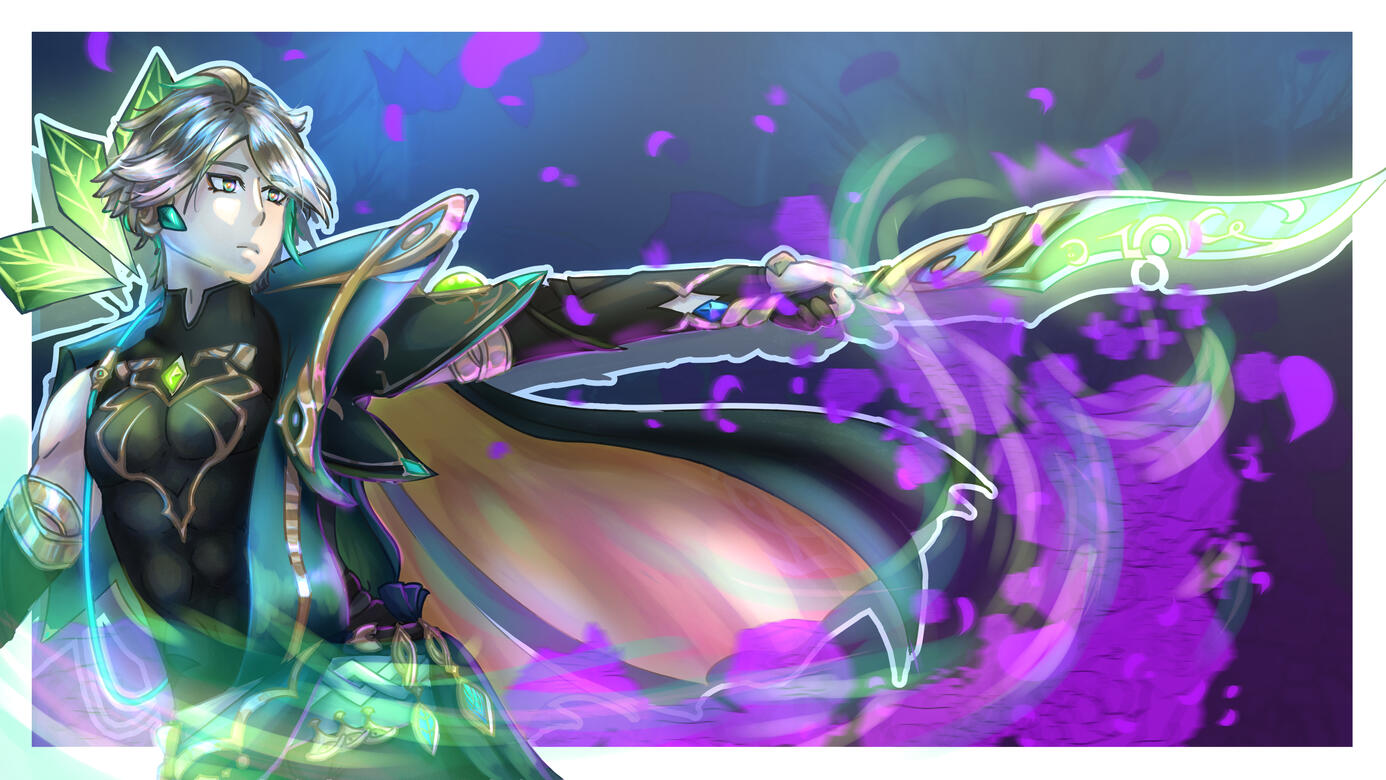 Haitham Birthday Art